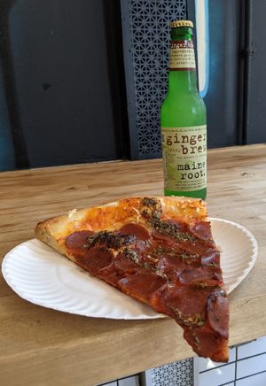 pepperoni at Screamer's Pizzeria - Greenpoint in Brooklyn