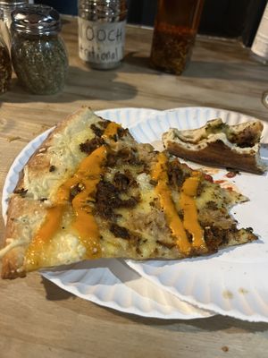 Reuben pizza? Yes please!!  at Screamer's Pizzeria - Greenpoint in Brooklyn