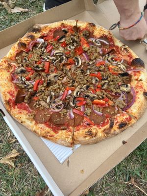 Large Supreme  at Screamer's Pizzeria - Greenpoint in Brooklyn