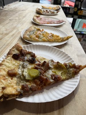 All the Za 🤤  at Screamer's Pizzeria - Greenpoint in Brooklyn