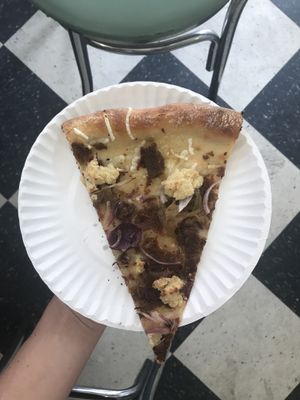 Vampire Pizza at Screamer's Pizzeria - Greenpoint in Brooklyn