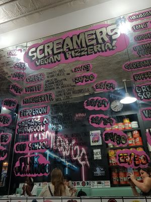The place at Screamer's Pizzeria - Greenpoint in Brooklyn