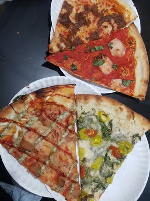 Pizzas at Screamer's Pizzeria - Greenpoint in Brooklyn