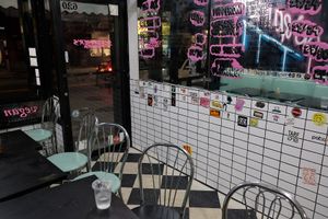 Entrance at Screamer's Pizzeria - Greenpoint in Brooklyn