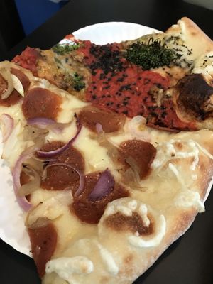 Clean slide & Vampire at Screamer's Pizzeria - Greenpoint in Brooklyn