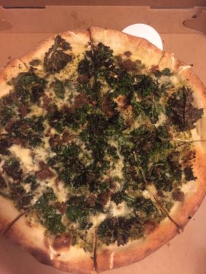 Fancy kale at Screamer's Pizzeria - Greenpoint in Brooklyn