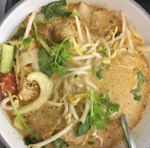 laksa  at Blossoming Lotus in Haymarket
