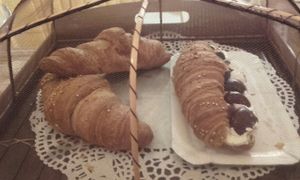 Croissants at Xícara Tenda in Santiago De Compostela