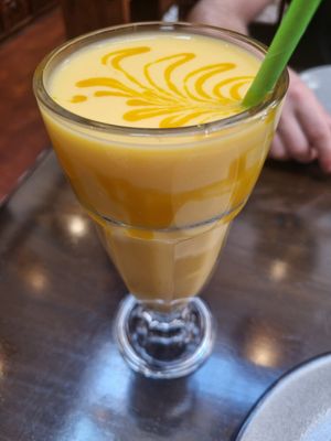 Mango lassi at Namaste Village Norwich in Norwich