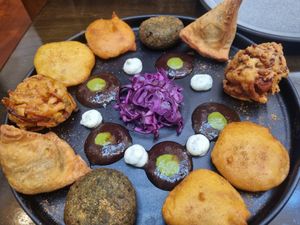 Love to share platter at Namaste Village Norwich in Norwich