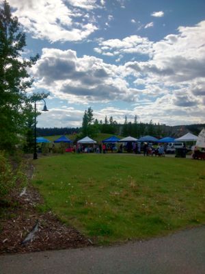 Market at Fireweed Community Market  in Whitehorse