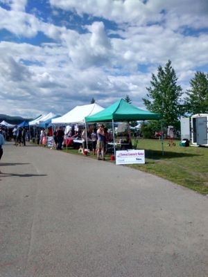 Market at Fireweed Community Market  in Whitehorse