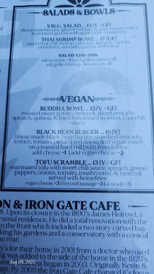  at Iron Gate Cafe in Albany