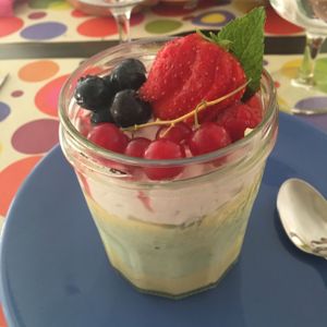 mousse at Paprika Restaurant in Corsica