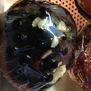 cinnamon roll at Vegan Dream Doughnuts in Atlanta