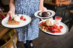 Puddings at The Crown in Hastings