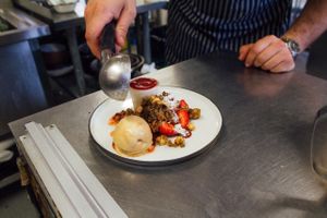 puddings at The Crown in Hastings