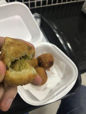 Jackfruit Coxinha (Typical Starter)  at Prime Dog - Faria Lima in Sao Paulo