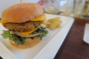 The Huggers Double Cheeseburger! at Huggers - 허거스 in Seoul