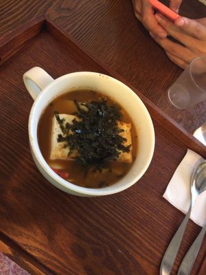 vegan ramen  at Huggers - 허거스 in Seoul