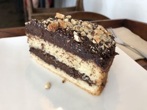 Not nutella cake at Huggers - 허거스 in Seoul