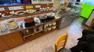 Buffet  at Veg Green in Seoul