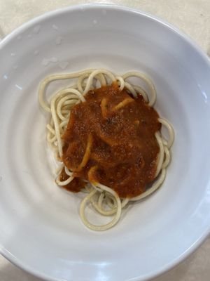 Spaghetti   at Veg Green in Seoul