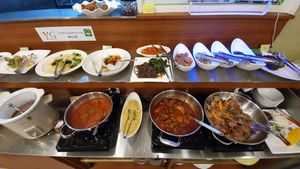 Food at Veg Green in Seoul