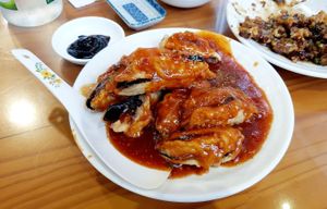 Tofu-filled eggplant at Gawon - 가원 in Seoul