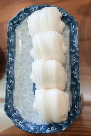 steamed buns 꽃빵 at Gawon - 가원 in Seoul