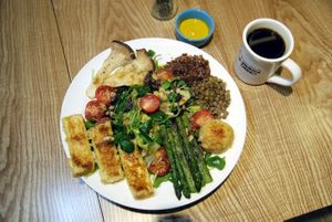 Super Happy Salad at Yammy Green in Busan