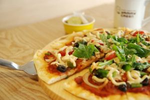 Pizza at Yammy Green in Busan