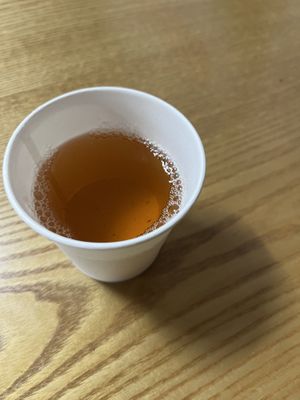 Flower soju  at DunNae MakGukSu in Busan