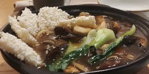 버섯누룽지탕♥♥ at Vegenarang in Busan