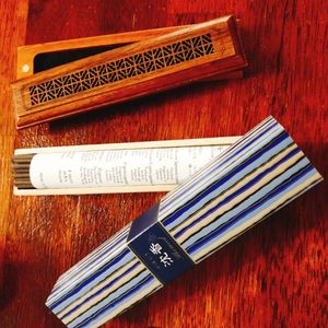 Incense at Vegenarang in Busan