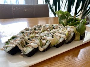 Excellent sushi!  at Vegenarang in Busan