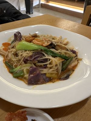 Noodles (spicy) #Veganuary at Vegenarang in Busan
