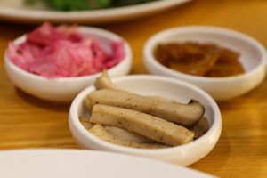 sides at Vegenarang in Busan