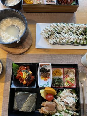 Lotus Leaf Set  at Vegenarang in Busan