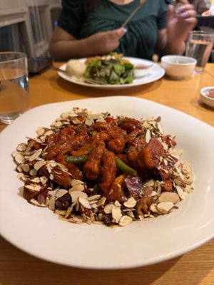 Spicy Seasoned Bean Proteinn  at Vegenarang in Busan