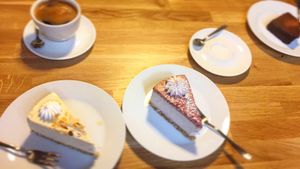 amazing treats! at Slodki Bez in Warsaw