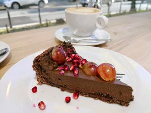 Chocolate at Slodki Bez in Warsaw