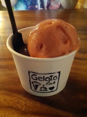 medium vegan sorbetti  at Gelato Lab in Siem Reap