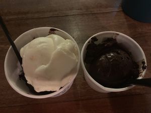 Mandarino and cioccolato at Gelato Lab in Siem Reap