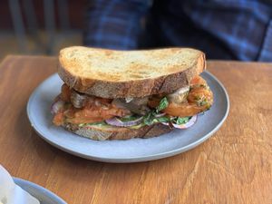 Vegan Toasted Sandwich  at Onyx by Chrissy's Organics in Traralgon