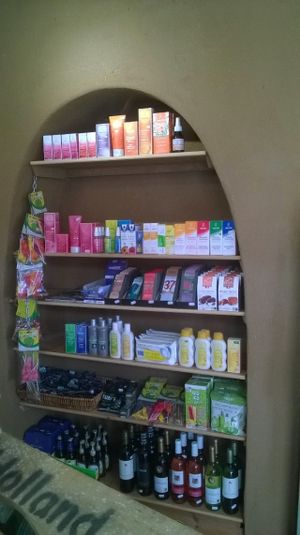nature friendley weleda products, vegan choclate, and more at d'Arke in Westkapelle