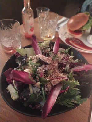 Cauliflower rainbow salad at Meatless District - Da Costabuurt in Amsterdam