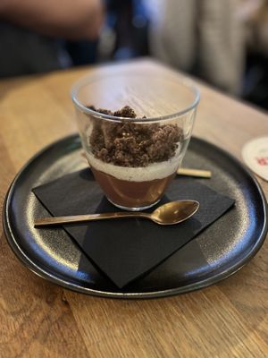 Chocolate Cappuccino Mousse  at Meatless District - Da Costabuurt in Amsterdam