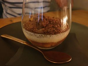 Chocolate mousse at Meatless District - Da Costabuurt in Amsterdam