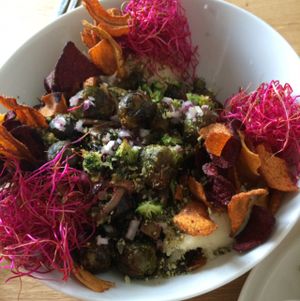 zucchini pasta at Meatless District - Da Costabuurt in Amsterdam